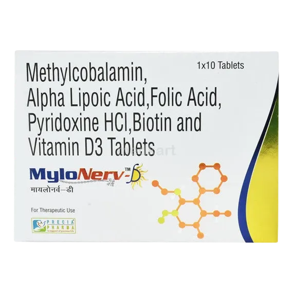 mylonerv d tablet 10's
